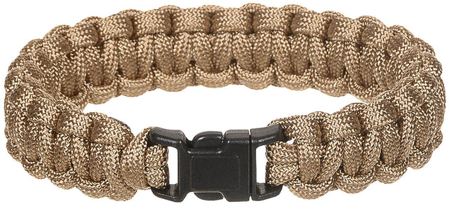 Bracelet en Parachute Cord MFH 19 mm à clip jusqu'à 270 cm de corde en polyester