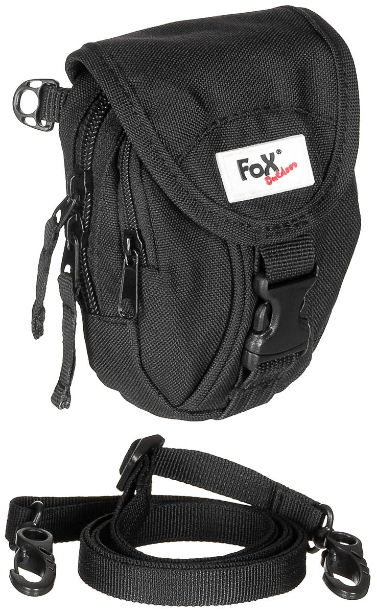 Pochette photo Fox Outdoor petit format 8 × 11 × 6 cm à bandoulière amovible