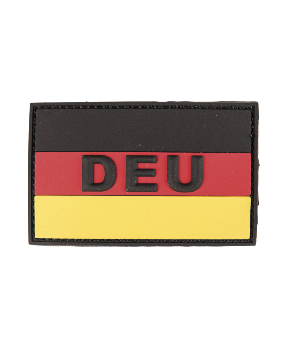 Morale patch Bundeswehr DEU Mil-Tec en PVC relief 3D 5 x 8 cm à dos auto-agrippant