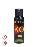Aérosol de défense au poivre Mil-Tec 100 ml jet brouillard 11 % OC portée 5 m