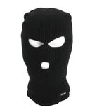 Cagoule trois trous Mil-Tec en acrylique doublée polyester avec isolant Thinsulate