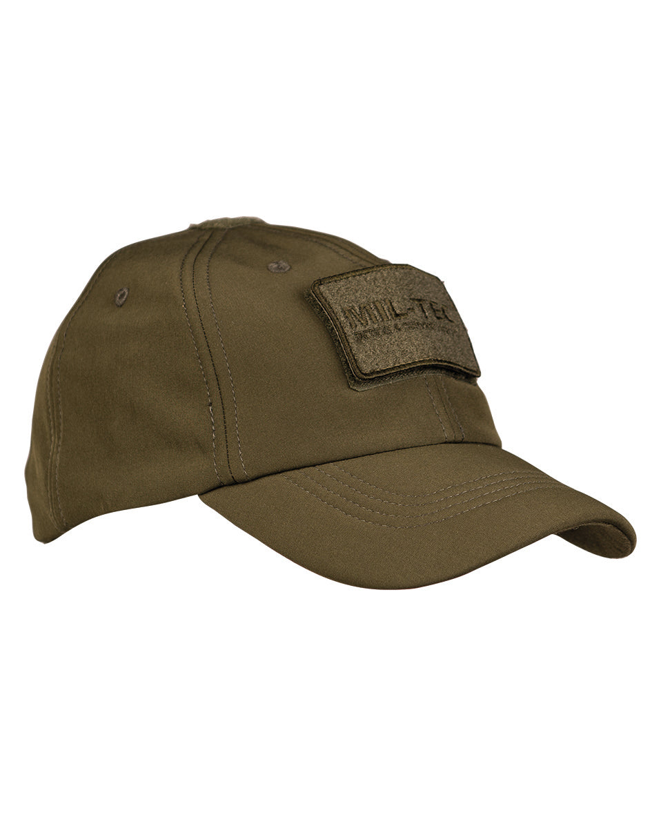 Casquette softshell Mil-Tec doublée polaire quatre surfaces auto-agrippantes réglable
