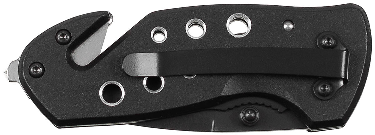 Couteau pliant compact Fox Outdoor lame tanto 5,5 cm brise-vitre et coupe-sangle