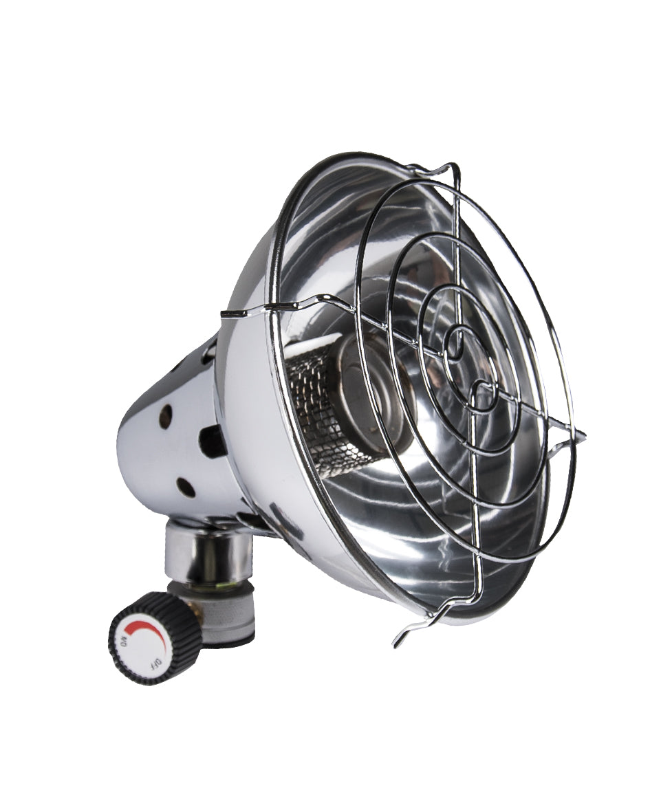 Chauffage radiant Mil-Tec à gaz butane 1,2 kW pour cartouche EN417 avec trépied