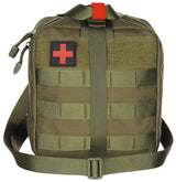 Pochette médicale MFH IFAK MOLLE grand format 21 x 22 x 12 cm avec bandoulière