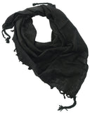 Chèche Shemagh uni Mil-Tec en coton tissé 110 x 110 cm multifonction pour cou et visage