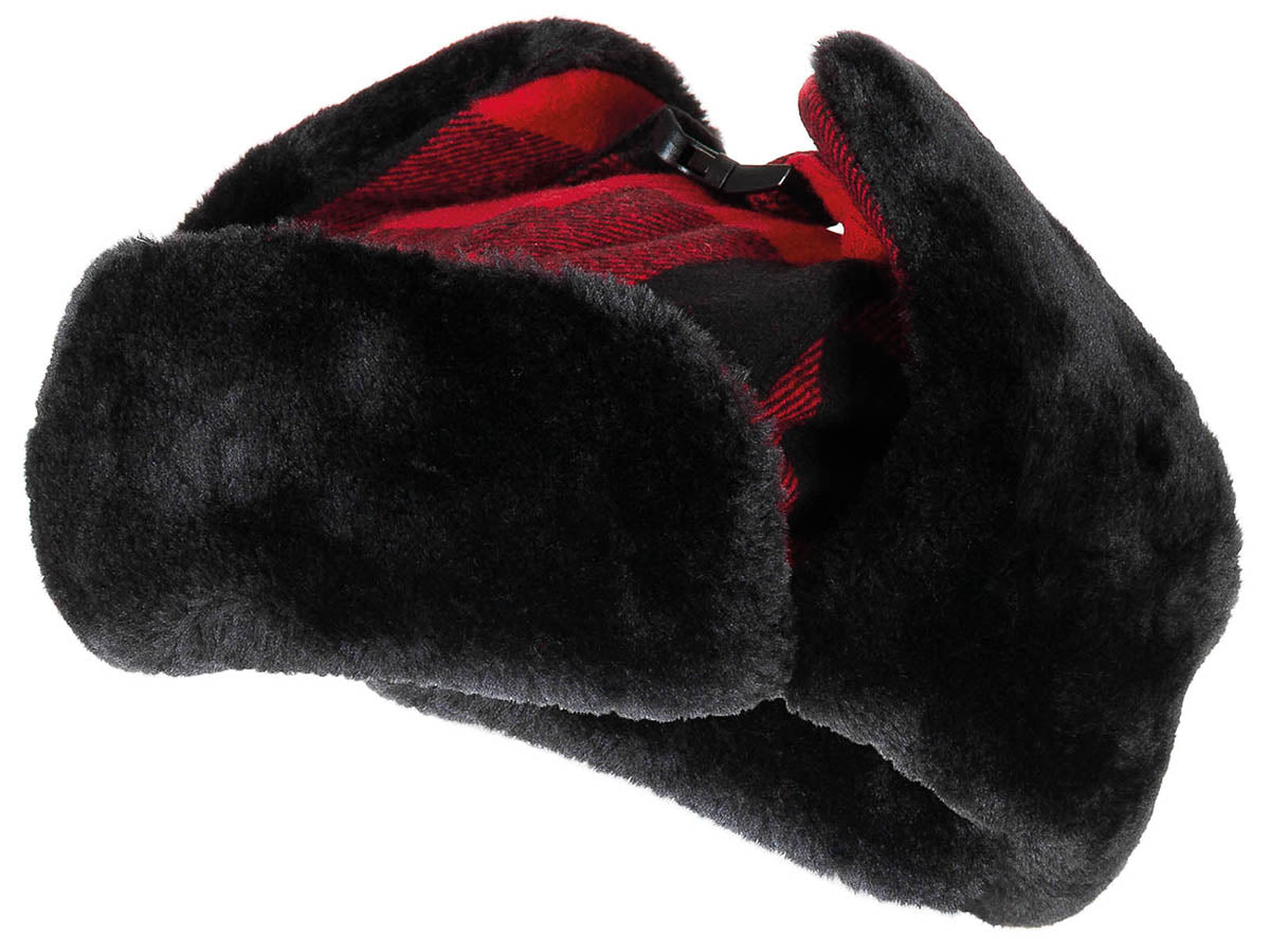 Chapka de bûcheron Fox Outdoor en fourrure synthétique avec mentonnière à clip