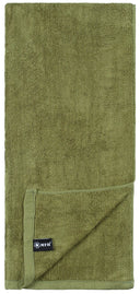 Serviette éponge MFH en coton 110 x 50 cm format bain pour hygiène de campagne
