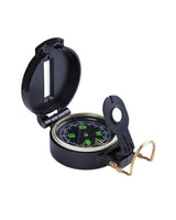 Boussole de visée type US Mil-Tec Engineer boîtier ABS 30 g avec loupe grossissante