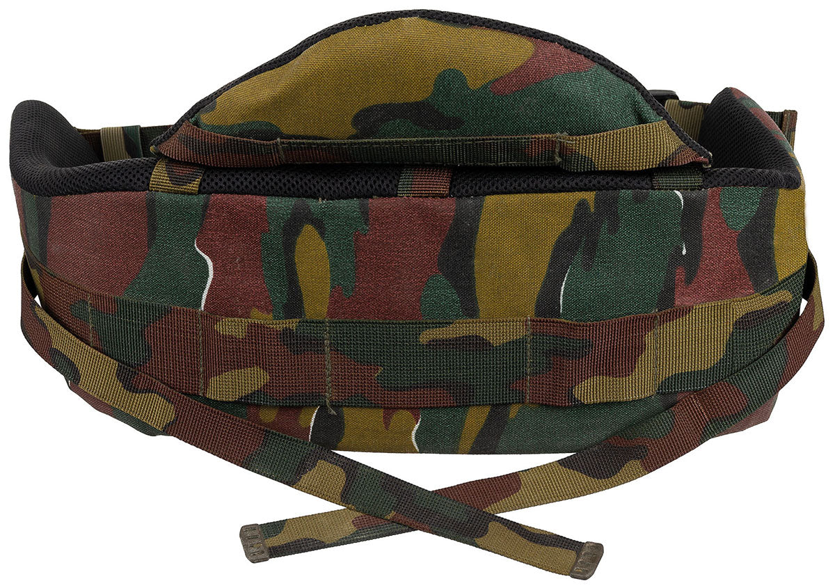 Ceinture ventrale de sac à dos belge M97, surplus d'occasion, lot de 3