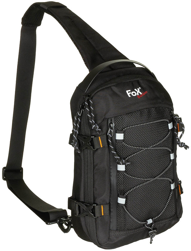 Sacoche bandoulière Fox Outdoor Compact Sling 5 L en polyester 1000D réfléchissante