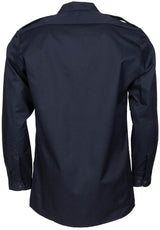 Chemise de campagne néerlandaise à manches longues en coton et polyester, surplus d'occasion, lot de 10