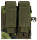 Porte-chargeur double petit format MOLLE MFH, logements 4 x 12 x 2,5 cm