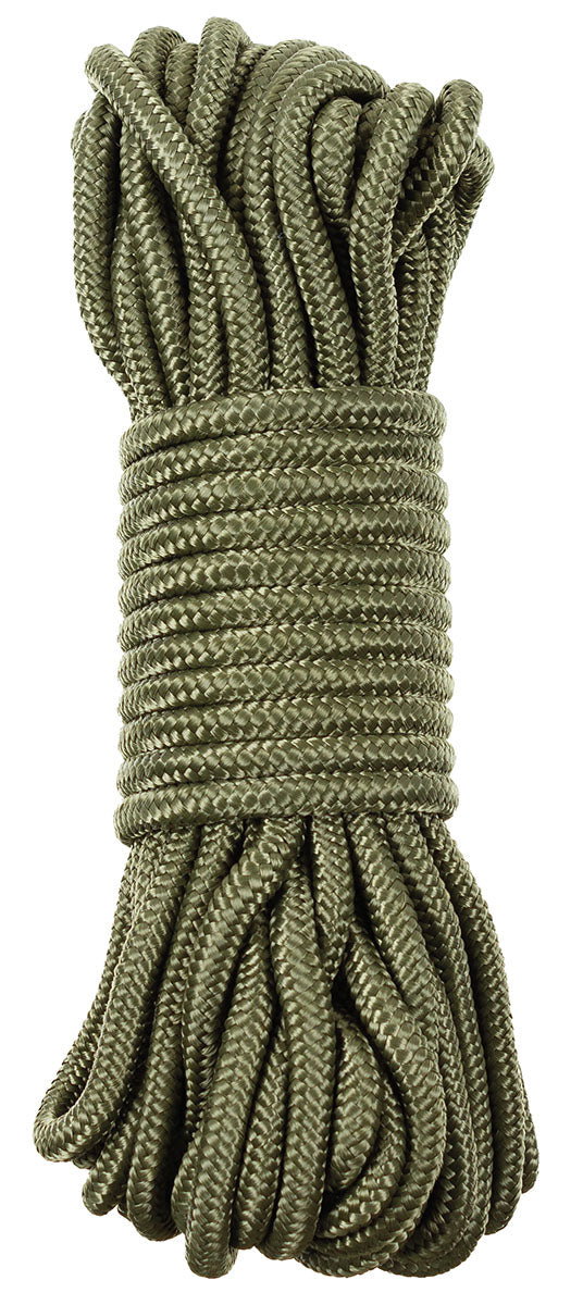 Corde MFH en polypropylène tressé 15 m en 5, 7 ou 9 mm non prévue pour l'escalade