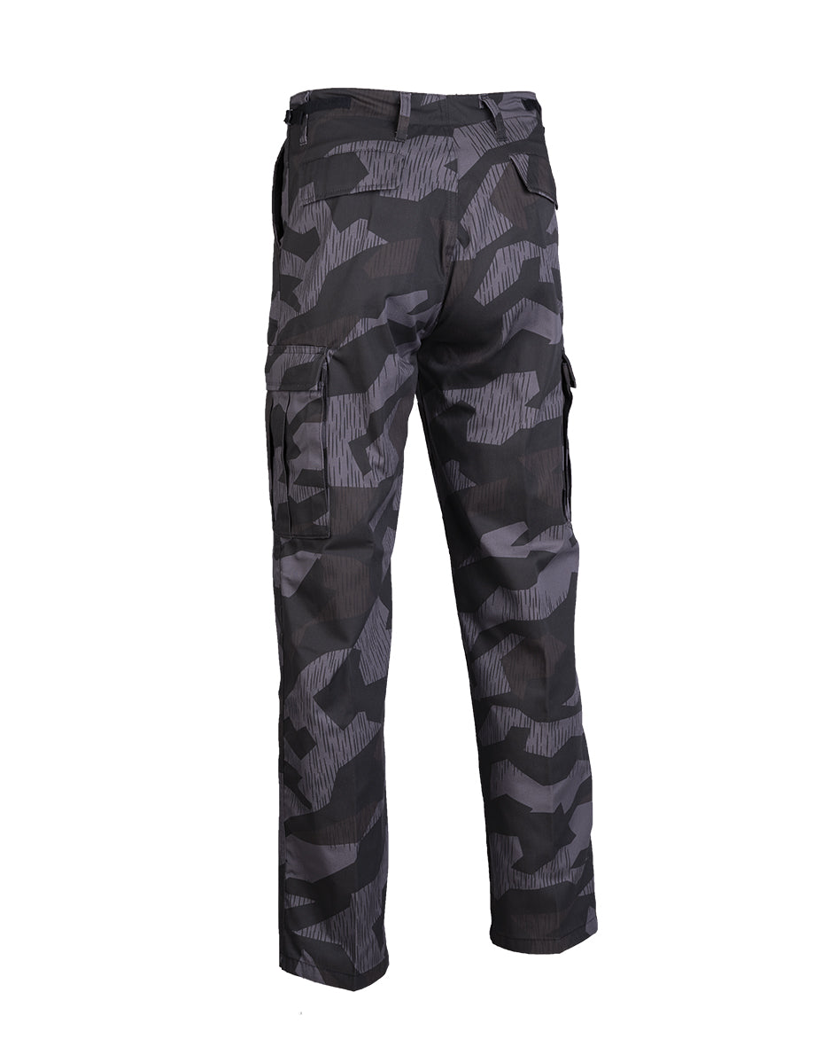 Pantalon de combat type BDU Mil-Tec polycoton 80/20 taille réglable six poches