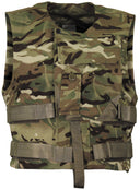 Housse de gilet de combat britannique en coton et polyester, surplus d'occasion, lot de 5