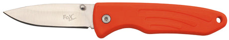 Couteau pliant Fox Outdoor manche TPR lame 8 cm mécanisme slipjoint 80 g