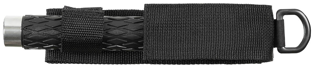 Matraque télescopique MFH en métal 3 brins 53,5 cm 440 g poignée PVC souple