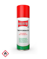 Huile spéciale Ballistol en aérosol de 200 ml pour armes, bois de crosse et cuir