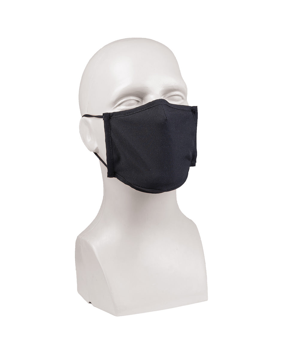 Masque facial Mil-Tec Square-Shape en polyester élasthanne doublé coton avec pince-nez