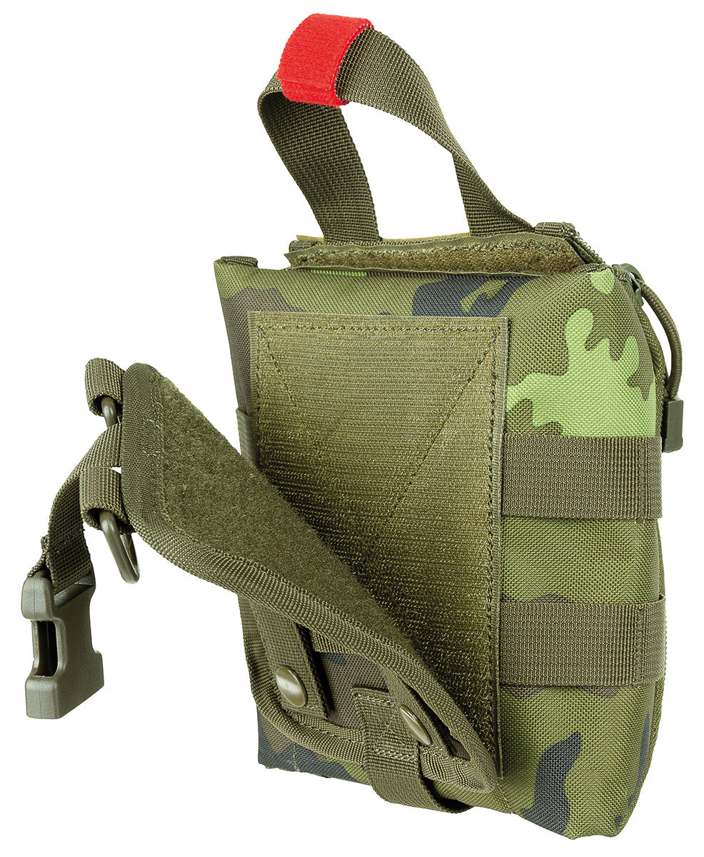 Pochette médicale MFH IFAK MOLLE petit format 16 x 18 x 8 cm en polyester