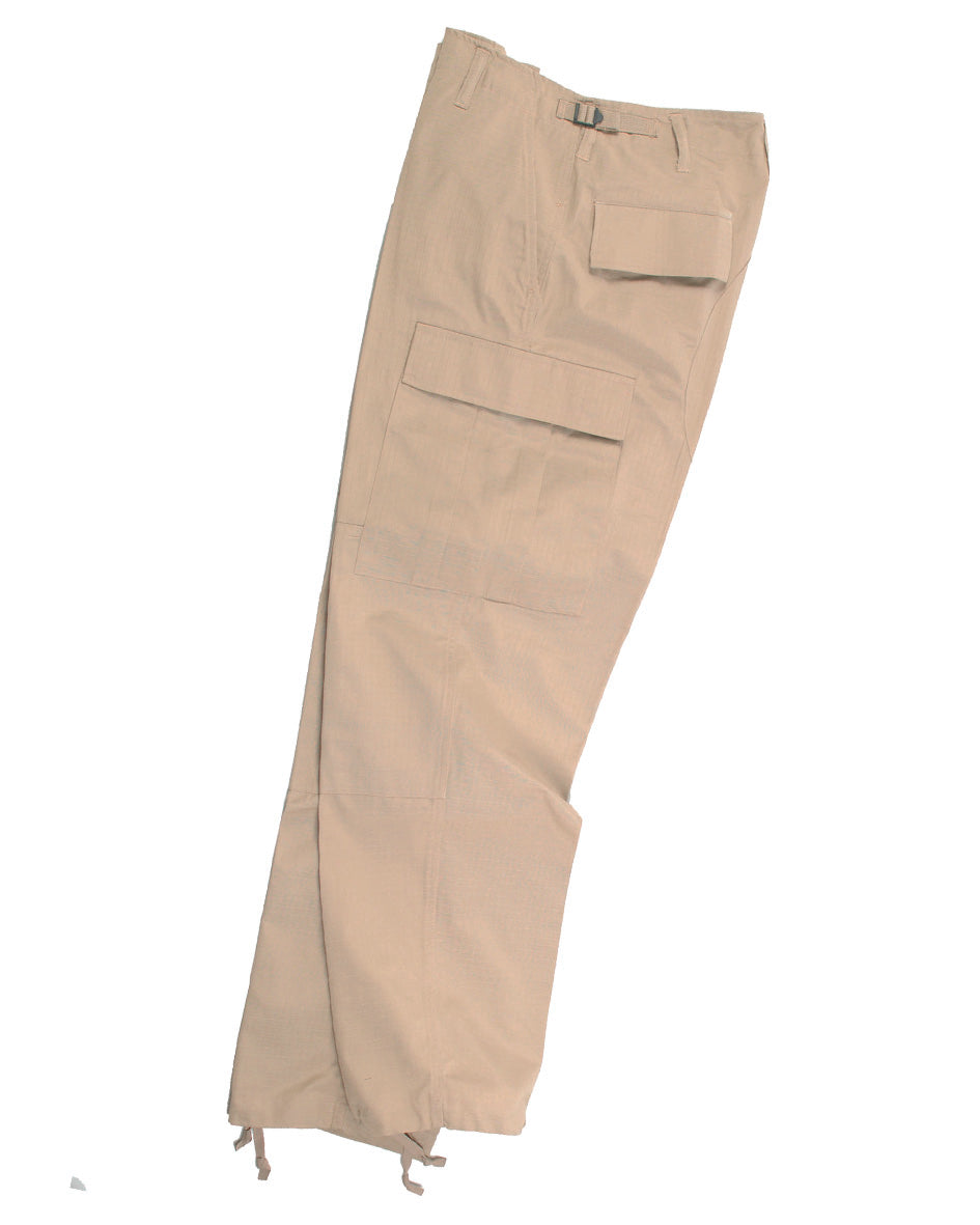 Pantalon de terrain US BDU Teesar en ripstop de coton 220 g/m² à braguette boutonnée