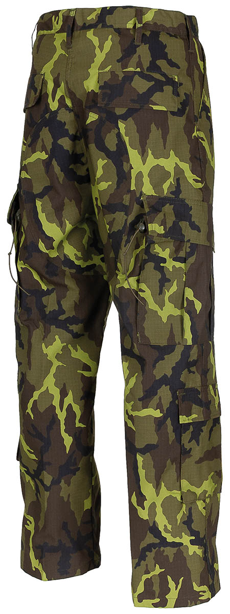 Pantalon de combat US ACU MFH Rip Stop 100 % coton huit poches logements genouillères