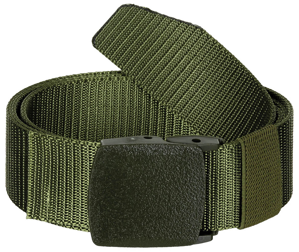 Ceinture MFH Tactical en polyester 3,8 cm à boucle à clapet jusqu'à 130 cm