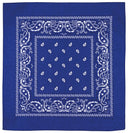 Bandana MFH en coton 55 x 55 cm, carré classique à porter au cou ou sur la tête