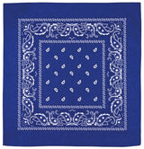 Bandana MFH en coton 55 x 55 cm, carré classique à porter au cou ou sur la tête