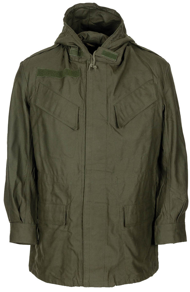 Veste de campagne belge M 64, surplus d'occasion pour le travail extérieur et le bivouac, lot de 5