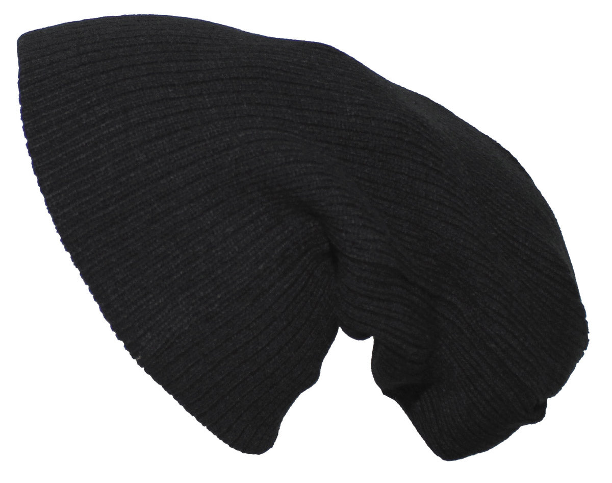 Bonnet Beanie extra long Fox Outdoor en acrylique côtelé à coupe ample