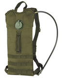 Sac d'hydratation Mil-Tec Basic 3 L en polyester 600D avec poche TPU amovible