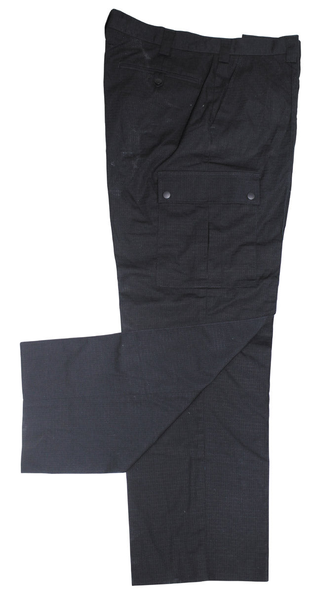 Pantalon d'intervention britannique en toile rip-stop de police, surplus d'occasion, lot de 10