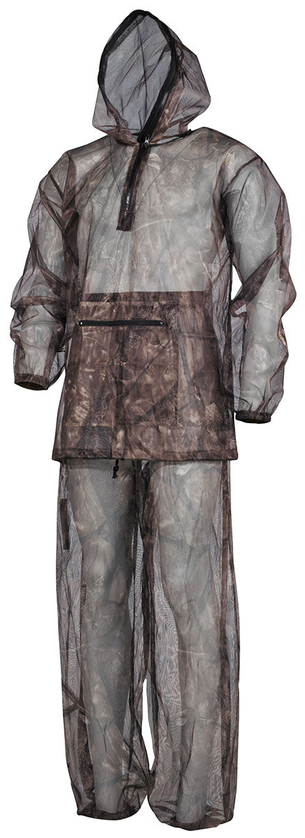 Combinaison anti-moustique 2 pièces MFH en polyester avec capuche et poche ventrale