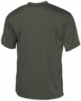 T-shirt Tactical MFH en polyester 160 g/m² respirant et à séchage rapide