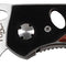 Couteau pliant Fox Outdoor lame 9,5 cm manche métal ajouré à inserts en bois précieux