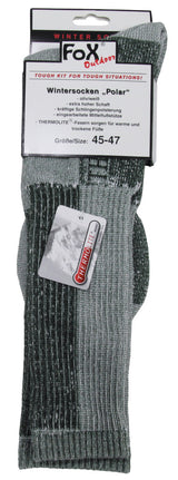 Chaussettes chaudes Fox Outdoor Polar à tige extra haute et fibres THERMOLITE®
