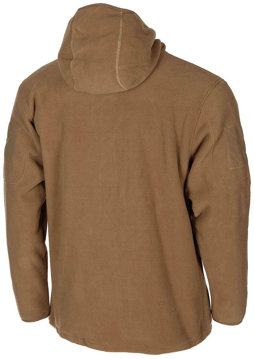 Veste polaire MFH Tactical à capuche et poches de bras à glissières YKK