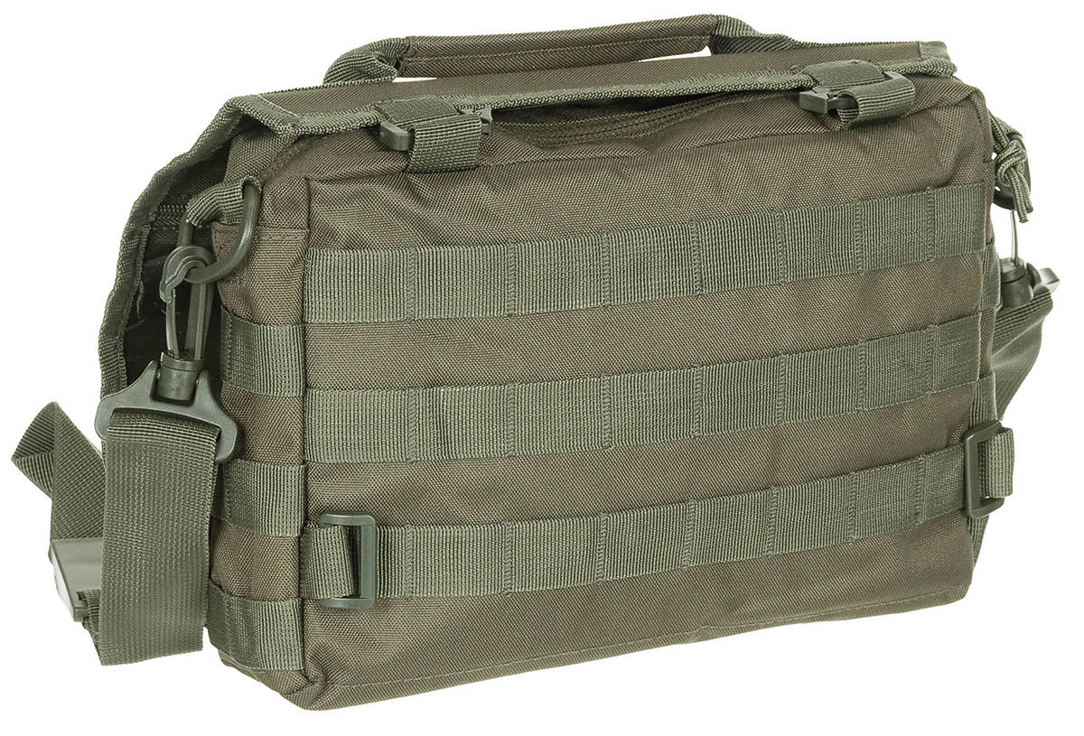 Sacoche de transport MFH MOLLE 4 L avec rabat amovible et porte-carte transparent