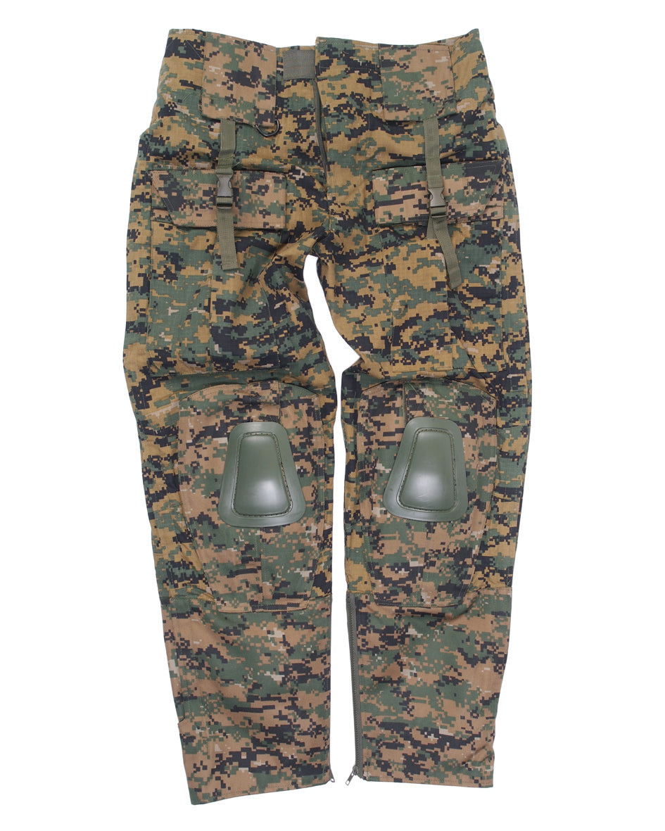 Pantalon tactique Mil-Tec Warrior en ripstop polycoton avec protections de genoux