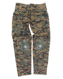 Pantalon tactique Mil-Tec Warrior en ripstop polycoton avec protections de genoux