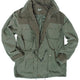 Veste tactique Mil-Tec silencieuse en polyester-nylon avec capuche intégrée au col