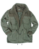 Veste tactique Mil-Tec silencieuse en polyester-nylon avec capuche intégrée au col