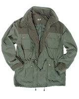 Veste tactique Mil-Tec silencieuse en polyester-nylon avec capuche intégrée au col