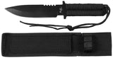 Couteau à lame fixe Fox Outdoor lame 16 cm manche tressé 200 g avec fourreau