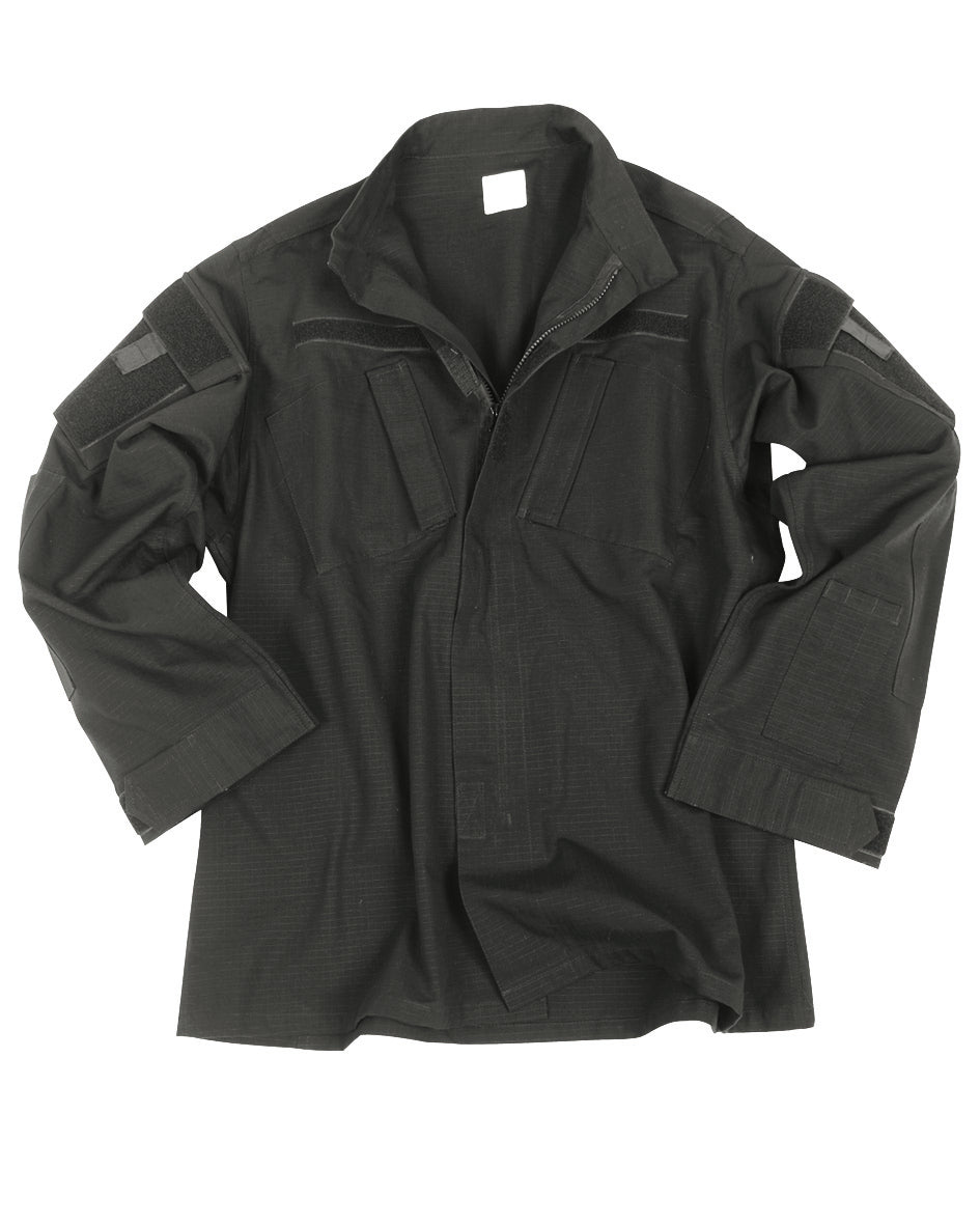 Veste de combat type ACU Mil-Tec ripstop coton col montant et pli dorsal