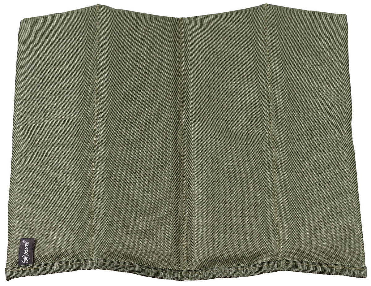 Coussin d'assise pliable MFH 35 x 30 cm en polyester garni de polyéthylène