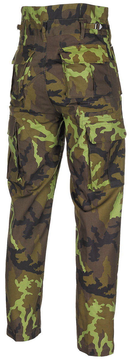Pantalon de combat tchèque M 95 MFH en polycoton 50/50 genoux et fessier renforcés