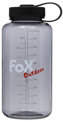Gourde Fox Outdoor en Tritan 1 L à large ouverture 5,3 cm avec graduation extérieure